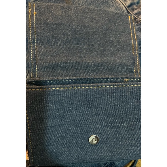 MANGO ~Denim Rhinestone Buckle Bag (NWT) - Picture 15 of 15